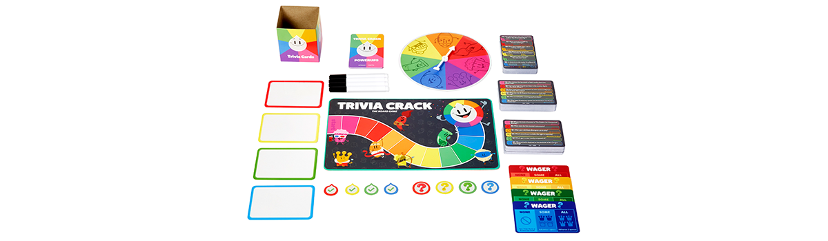 Mattel partners with etermax to expand the universe of trivia with brand-new Trivia Crack board game